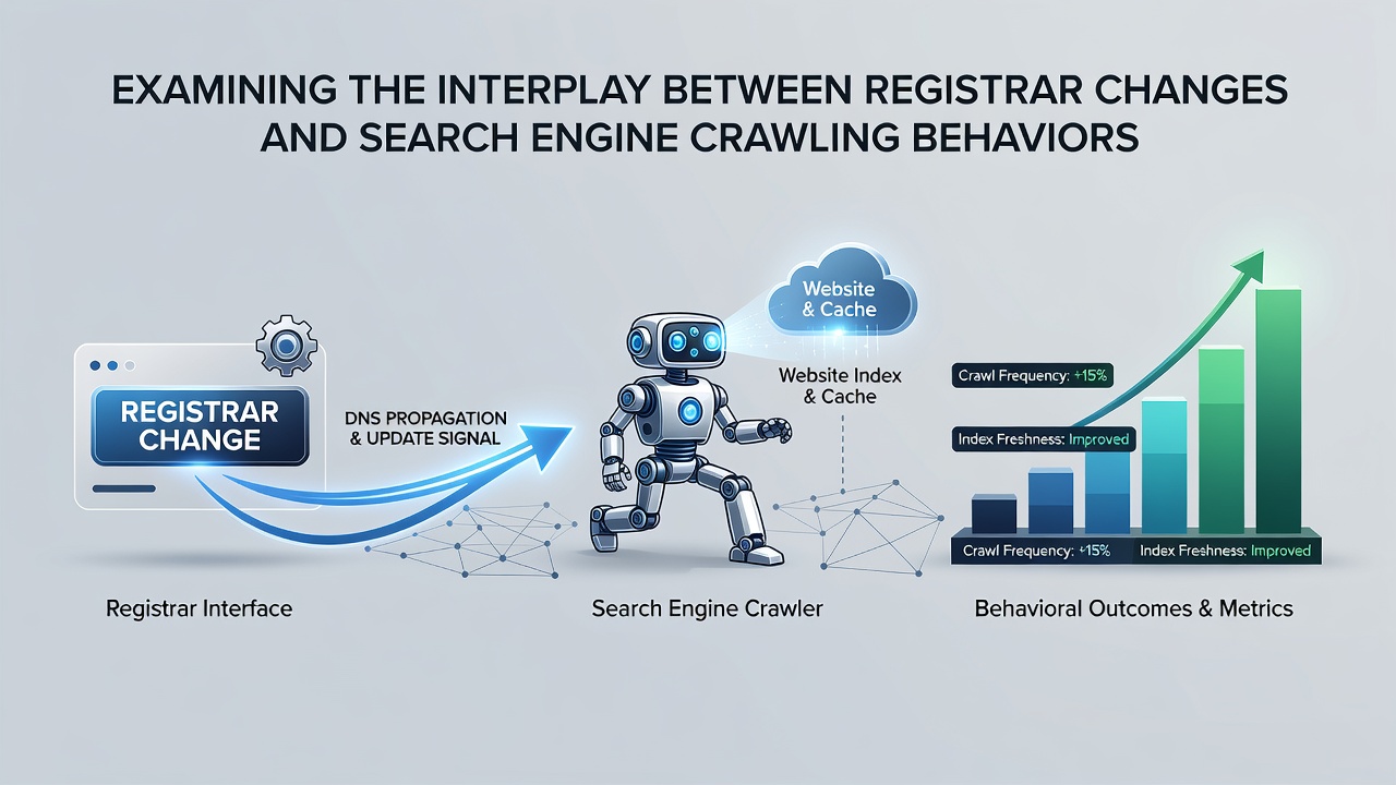 Examining the Interplay Between Registrar Changes and Search Engine Crawling Behaviors